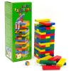 Jenga (nagy, színes)  -  vásároljon online minőségi fajátékokat