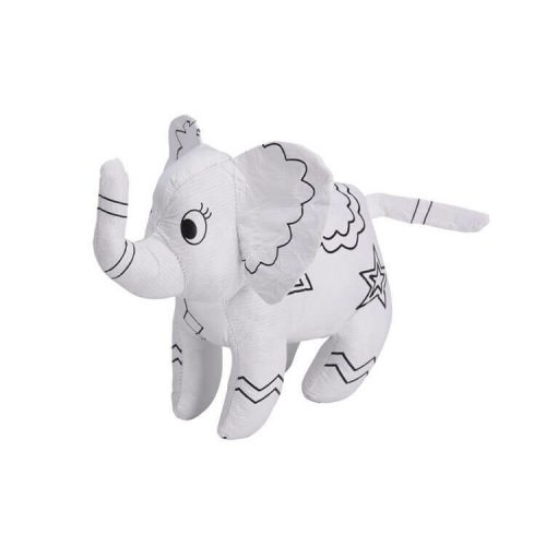 SzÍnezhető állatfigura, filctollakkal (elefánt, kicsi)  -  vásároljon online minőségi fajátékokat