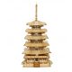 3D modell - 5 emeletes pagoda