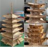 3D modell - 5 emeletes pagoda